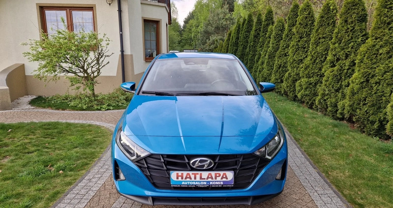 Hyundai i20 cena 61900 przebieg: 44000, rok produkcji 2022 z Żukowo małe 172